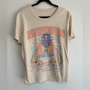 Zoe + Liv Nashville music city country western band tee Graphic T-Shirt